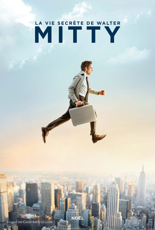 The Secret Life of Walter Mitty - Canadian Movie Poster