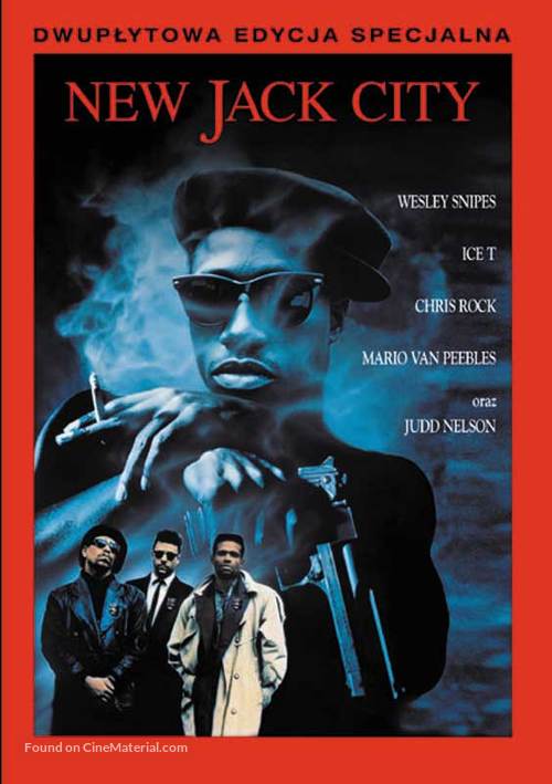 New Jack City - Polish DVD movie cover