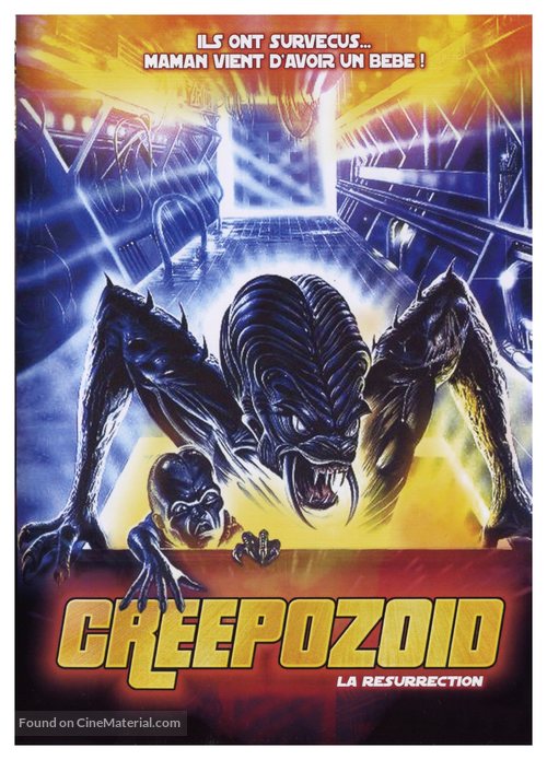 Creepozoids - French DVD movie cover