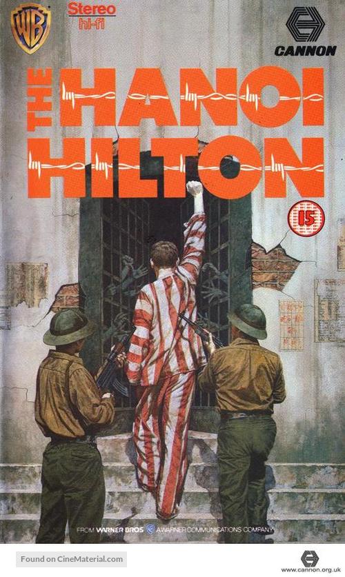 The Hanoi Hilton - British VHS movie cover