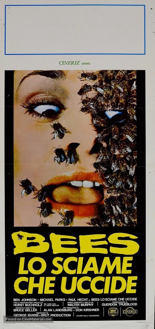 The Savage Bees - Italian Movie Poster