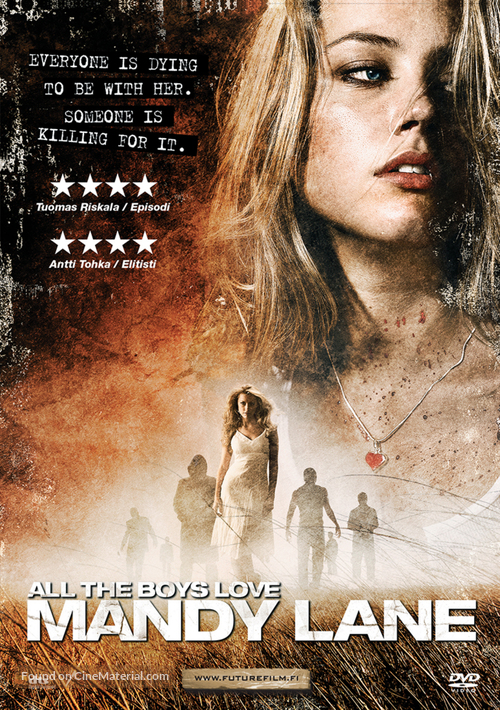 All the Boys Love Mandy Lane - Finnish DVD movie cover