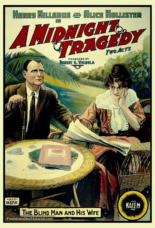 A Midnight Tragedy - Movie Poster