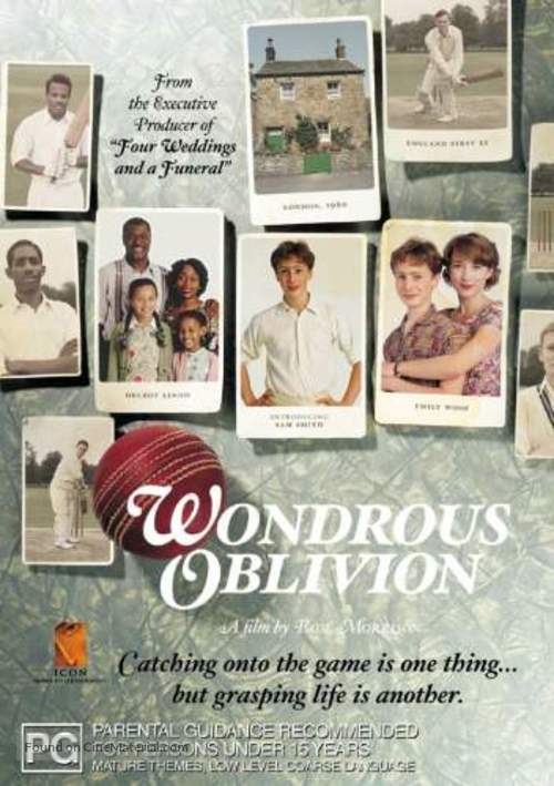 Wondrous Oblivion - Australian DVD movie cover