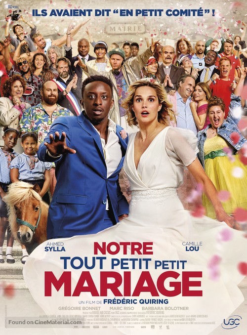 Notre tout petit petit mariage - French Movie Poster