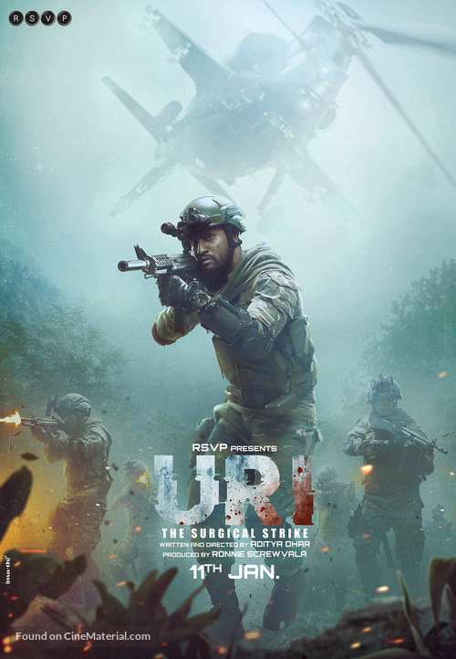 Uri: The Surgical Strike - Indian Movie Poster