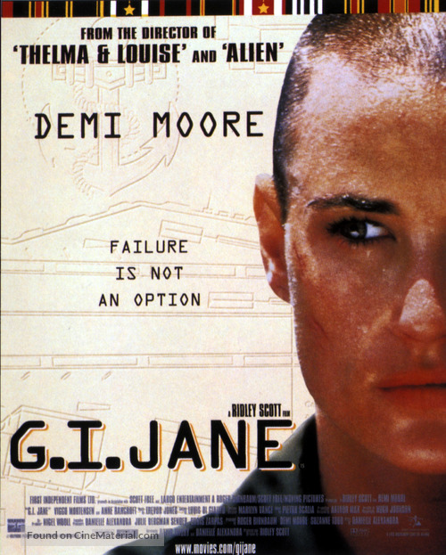 G.I. Jane - British Movie Poster