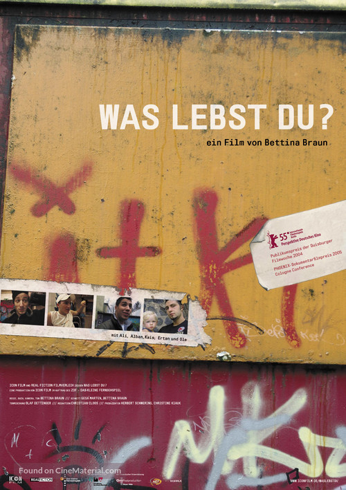 Was lebst Du? - German poster