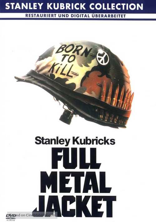 Full Metal Jacket - German DVD movie cover