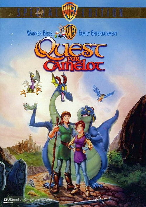 Quest for Camelot - DVD movie cover