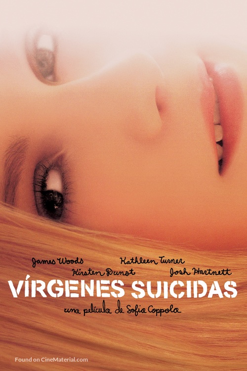 The Virgin Suicides - Mexican Movie Cover