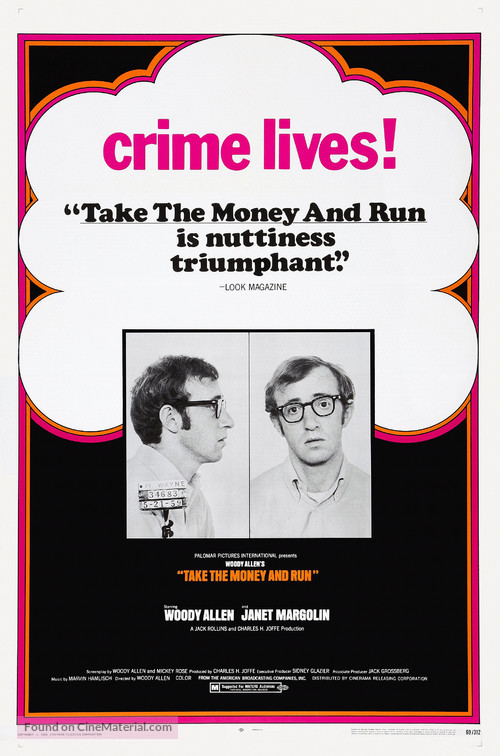 Take the Money and Run - Movie Poster