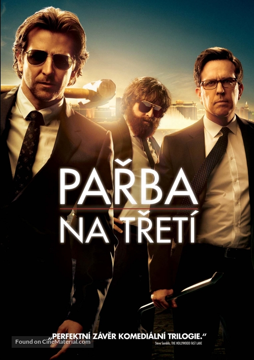 The Hangover Part III - Czech DVD movie cover
