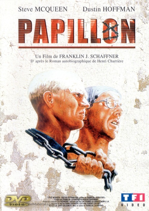 Papillon - French DVD movie cover