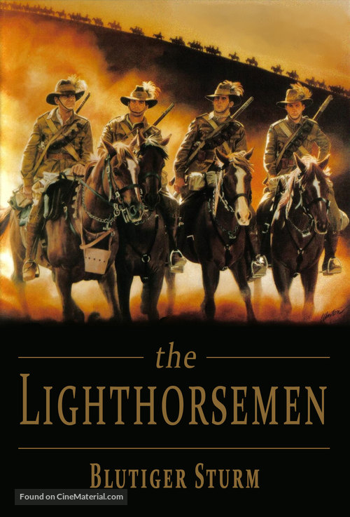 The Lighthorsemen - German Movie Cover