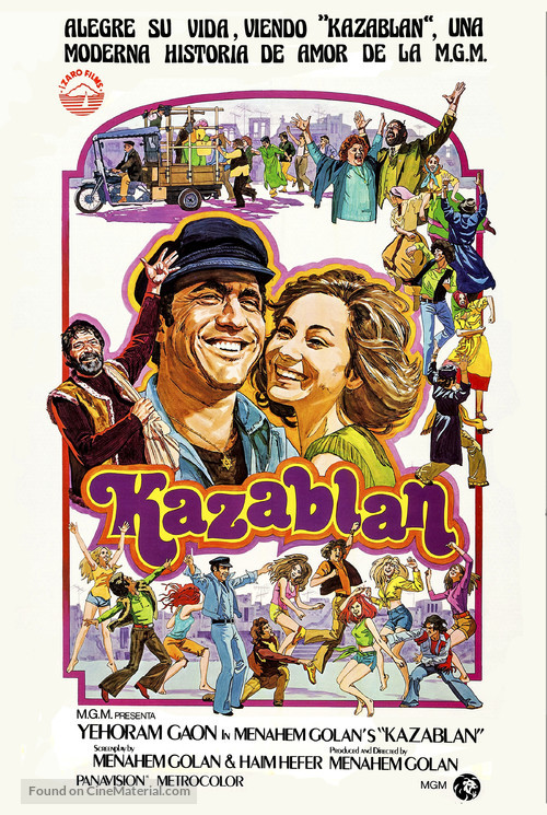 Kazablan - Spanish Movie Poster