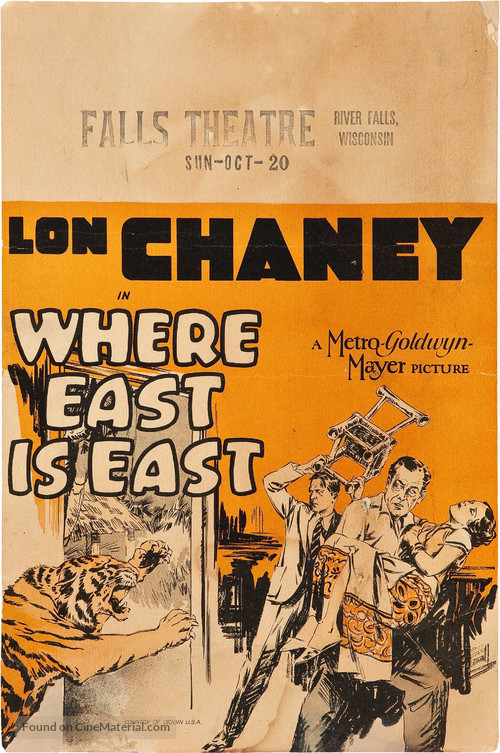 Where East Is East - Movie Poster