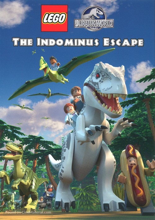 &quot;Lego Jurassic World: The Indominus Escape&quot; - DVD movie cover