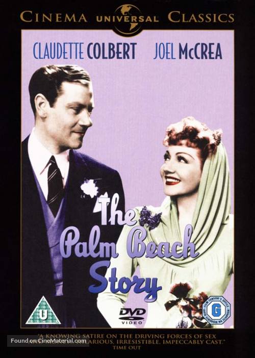 The Palm Beach Story - British Movie Cover