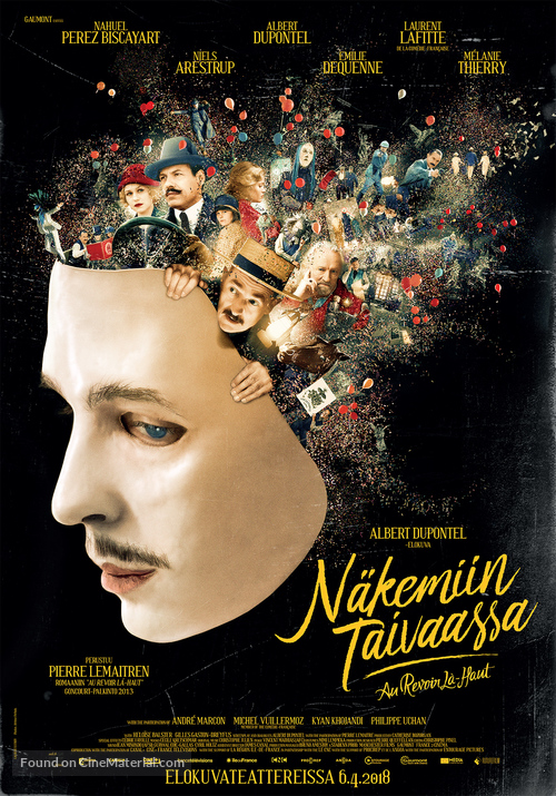 Au revoir l&agrave;-haut - Finnish Movie Poster