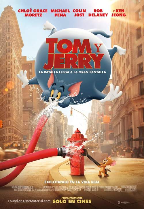Tom and Jerry - Mexican Movie Poster