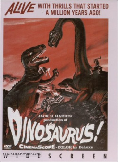 Dinosaurus! - DVD movie cover