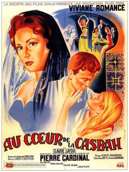 Au coeur de la Casbah - French Movie Poster