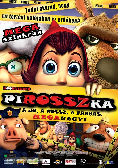 Hoodwinked! - Hungarian Movie Poster