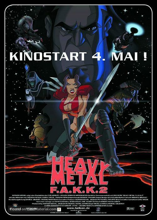 Heavy Metal 2000 - German Movie Poster