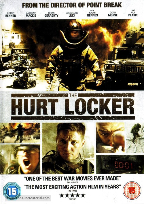The Hurt Locker - British DVD movie cover