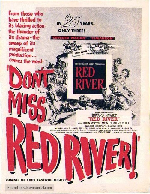 Red River - Movie Poster