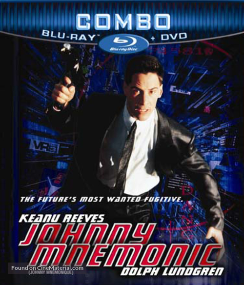 Johnny Mnemonic - Canadian Blu-Ray movie cover