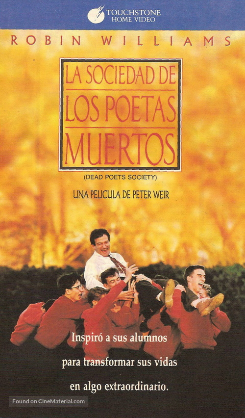 Dead Poets Society - Argentinian Movie Cover