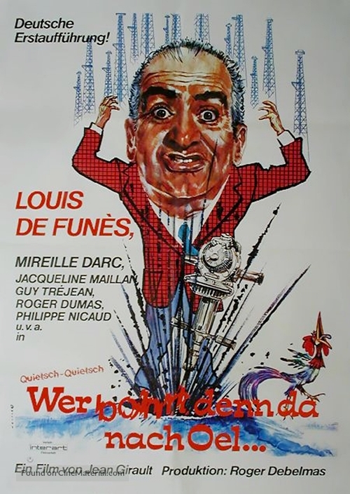 Pouic-Pouic - German Movie Poster