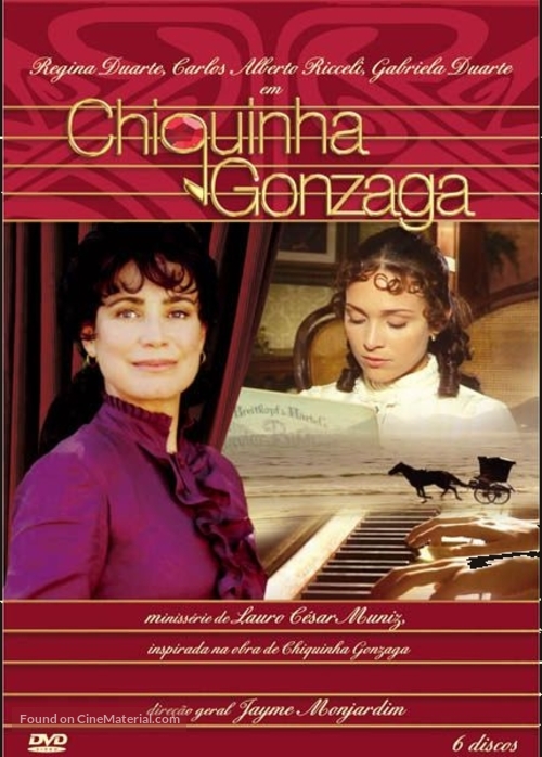 &quot;Chiquinha Gonzaga&quot; - Brazilian DVD movie cover