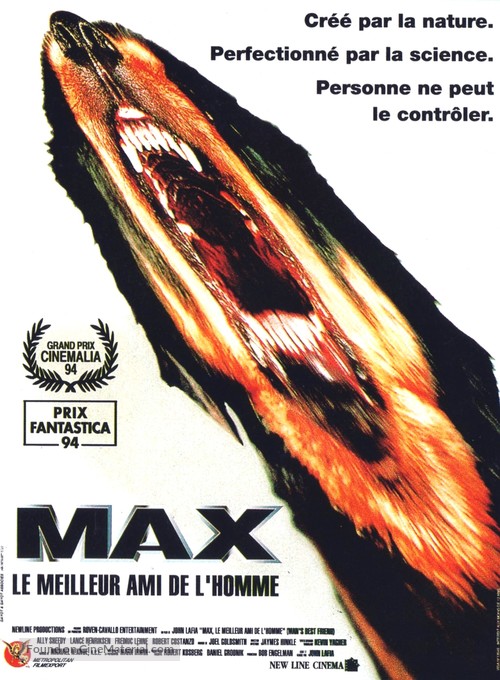 Man&#039;s Best Friend - French Movie Poster