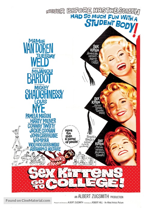 Sex Kittens Go to College - Movie Poster