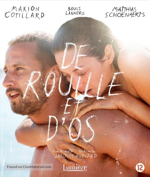 De rouille et d&#039;os - Belgian Blu-Ray movie cover