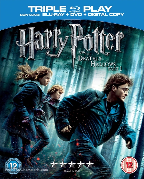 Harry Potter and the Deathly Hallows: Part I - British Movie Cover