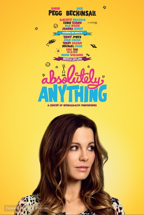 Absolutely Anything - British Movie Poster