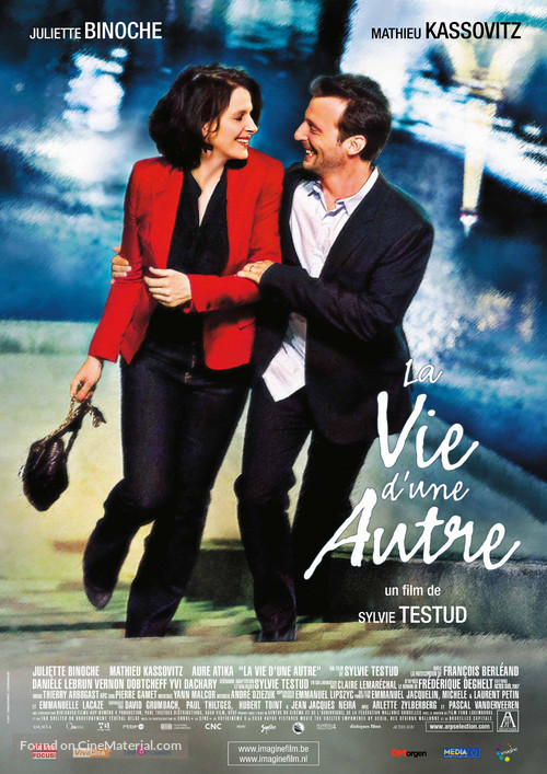 La vie d&#039;une autre - Belgian Movie Poster