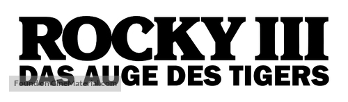 Rocky III - German Logo