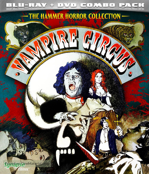 Vampire Circus - Blu-Ray movie cover