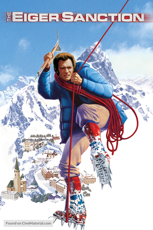 The Eiger Sanction - DVD movie cover