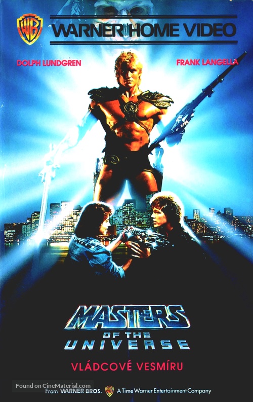 Masters Of The Universe - Czech VHS movie cover