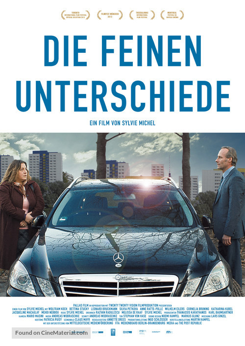 Die feinen Unterschiede - German Movie Poster