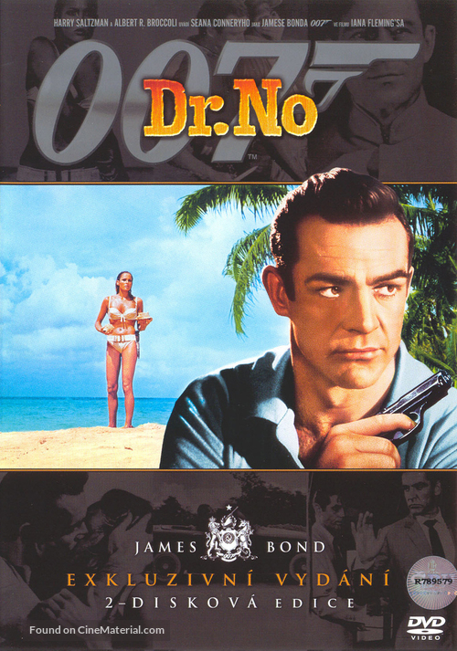 Dr. No - Czech DVD movie cover