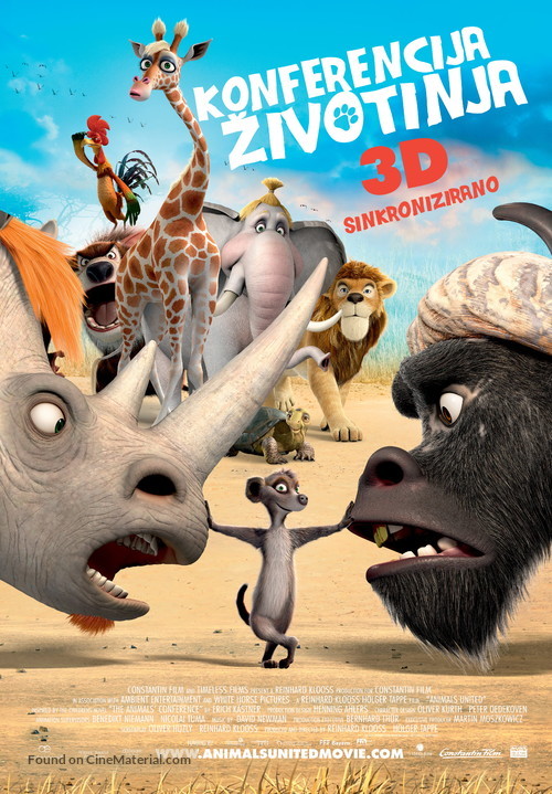 Konferenz der Tiere - Croatian Movie Poster