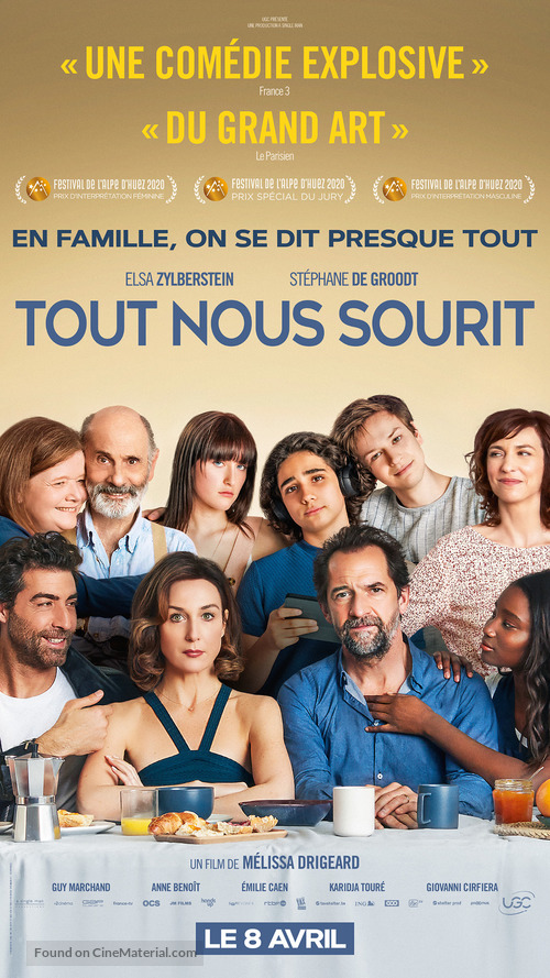 Tout nous sourit - French Movie Poster