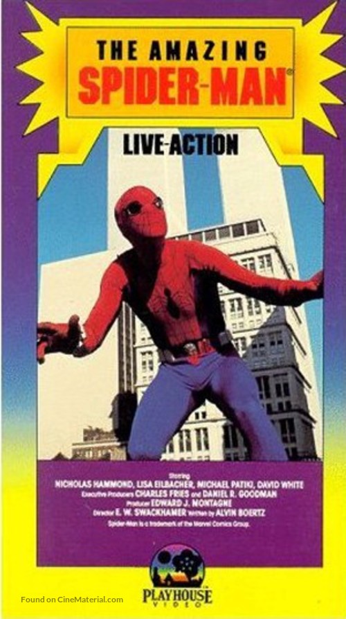 &quot;The Amazing Spider-Man&quot; - VHS movie cover